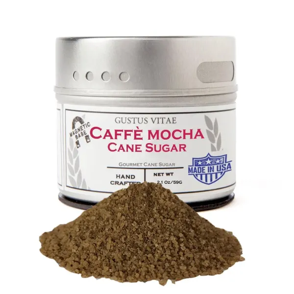 Gustus Vitae Caffe Mocha Cane Sugar  Tin