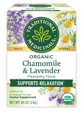 Traditional Medicinals - Organic Chamomile w/ Lavender Tea - 1734