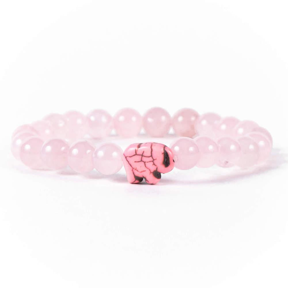 Fahlo - The Expedition Bracelet - Tracks an Elephant - Kenya Orchid Pink