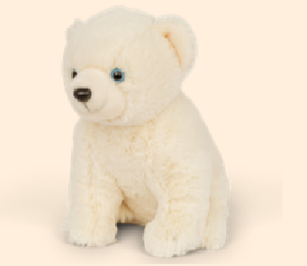 Fahlo - The Venture Plush - Tracks a Polar Bear