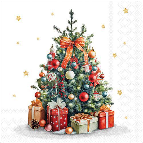 Ampelco Napkin Lunch ''Decorated Christmas Tree'' 307-33319175