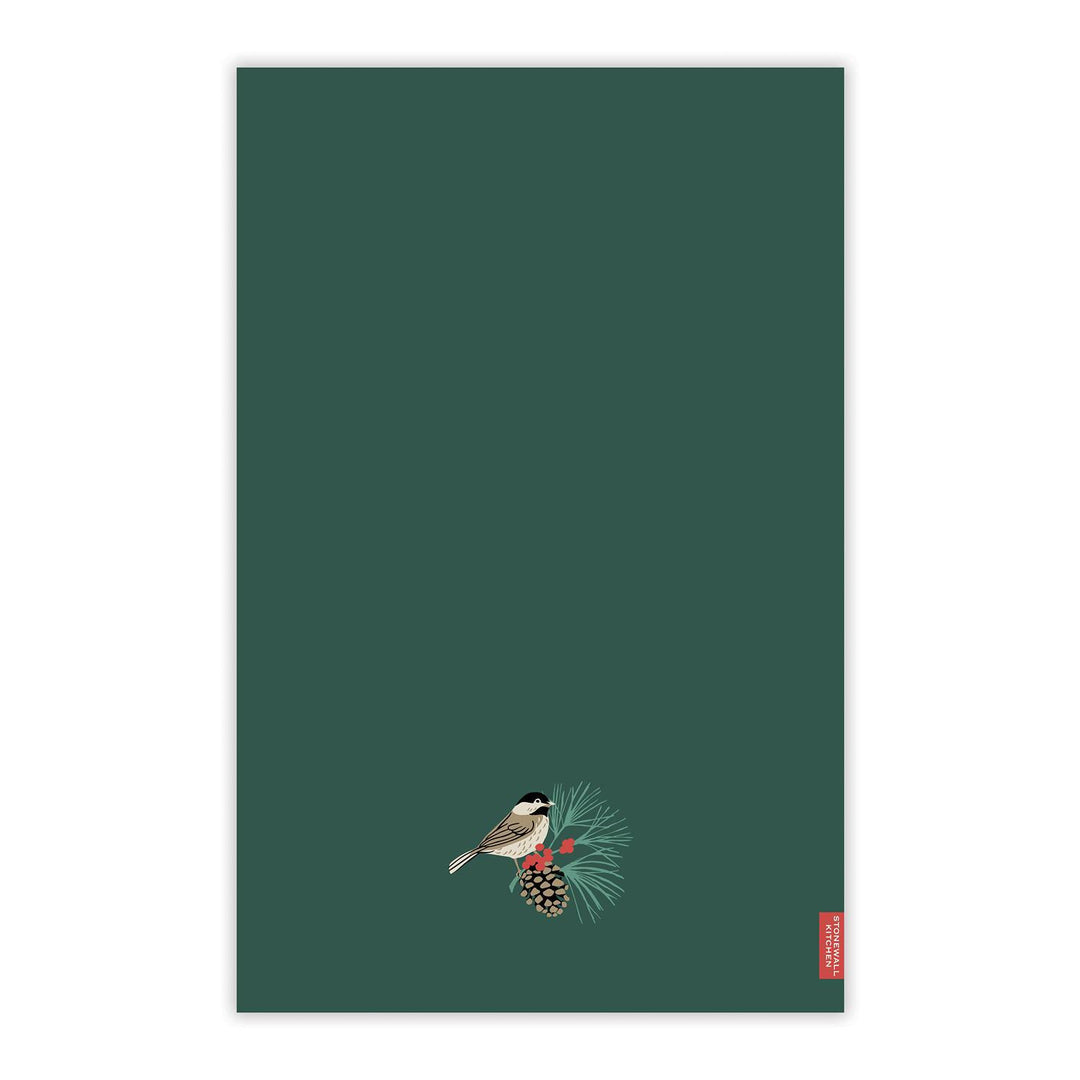 Stonewall Kitchen - Holiday Chickadee Tea Towel - 610899