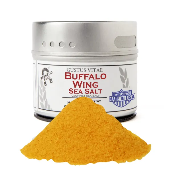 Gustus Vitae Buffalo Wing Sea Salt  Tin DISSVF