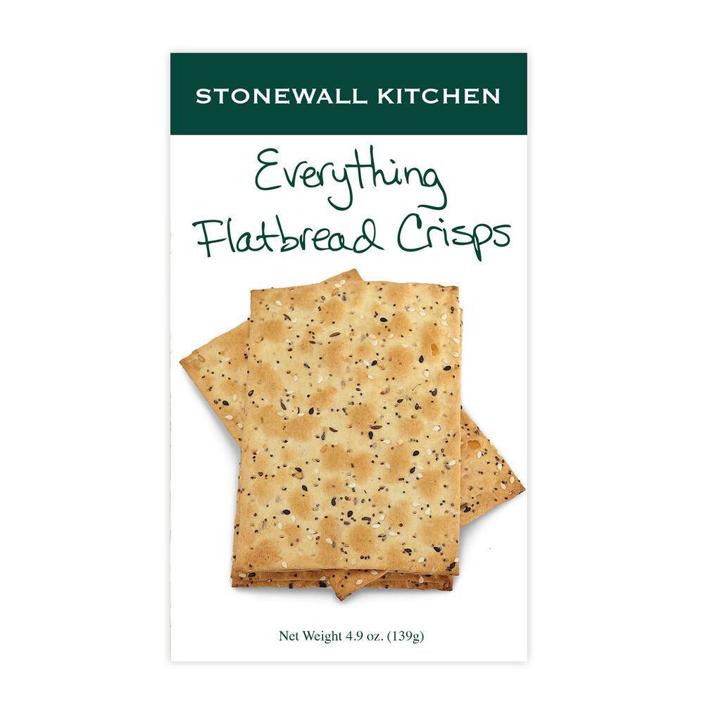 Stonewall Kitchen Everything Flatbread Crisps 4.9 oz box 553318