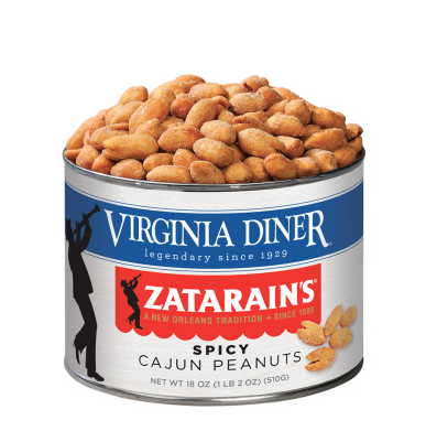 Virginia Diner - Spicy Cajun Virginia Peanuts 9 oz - 1411