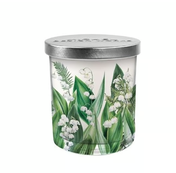 Stonewall Kitchen - Michel Design Works - Lily of the Valley Decorative Glass Candle 7.4 oz - 831464