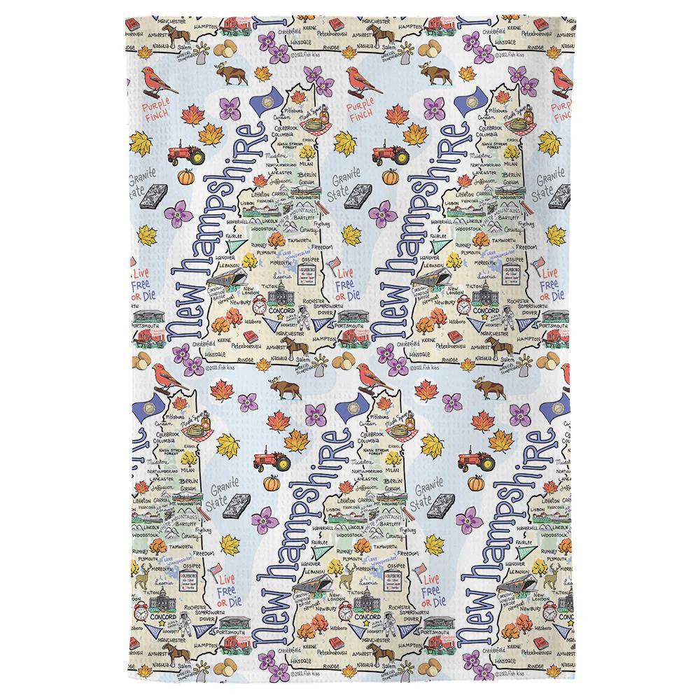 New Hampshire Tea Towel FM-NH