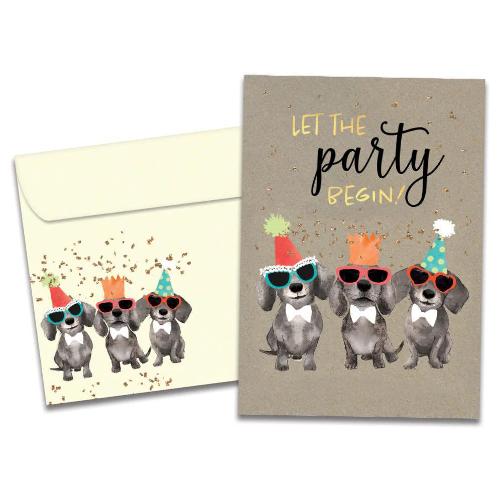 Tree-Free Greetings - Birthday Card - Puppies 21631