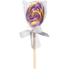 Hammond's Candies - Egg Shaped Grape Lollipop 1 oz - 1032-621DE
