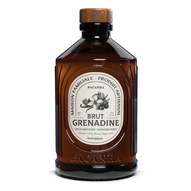 Bacanha -  Raw Grenadine Syrup - Organic - 400ml DISSVF