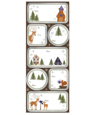 Jillson & Roberts - Label - Winter Fairytale - XLA703