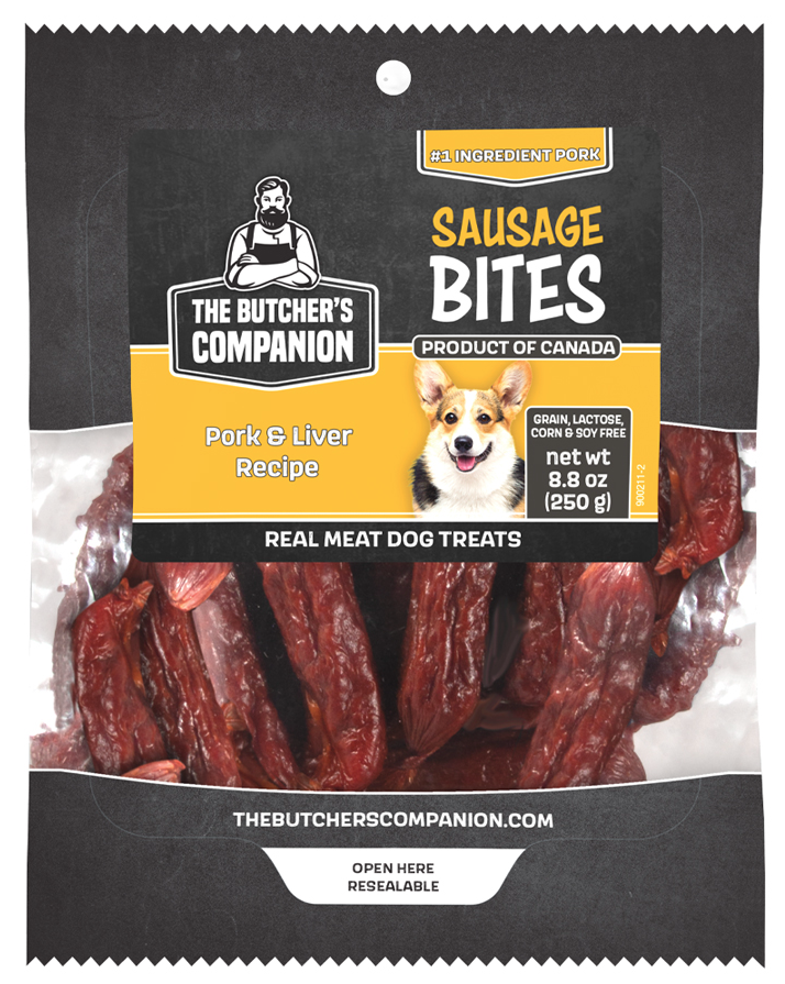 The Butcher's Companion - Sausage Bites - Pork & Liver Recipe 6.17 oz - 23400453