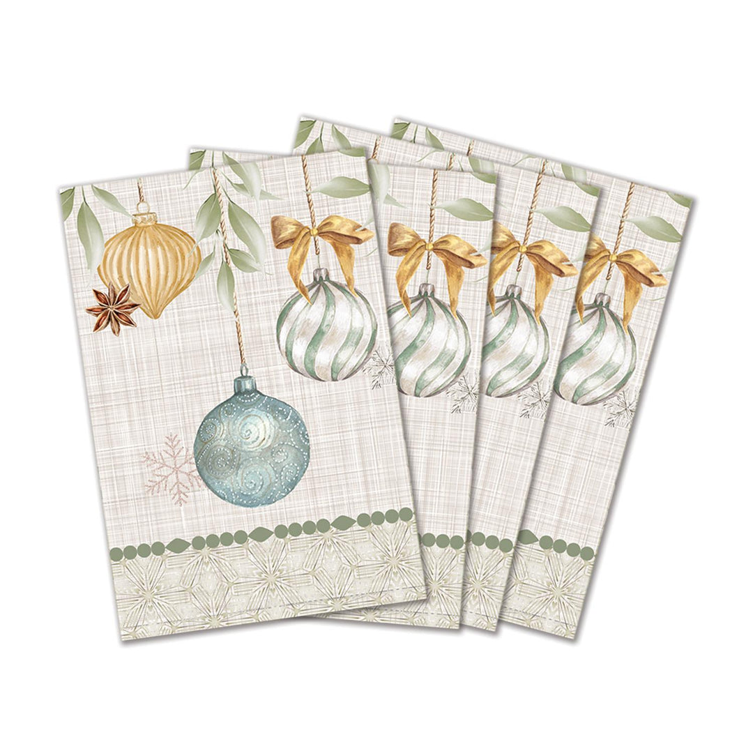 Stonewall Kitchen - Michel Design Works - Peace on Earth Table Napkins 4 Pack - 881445