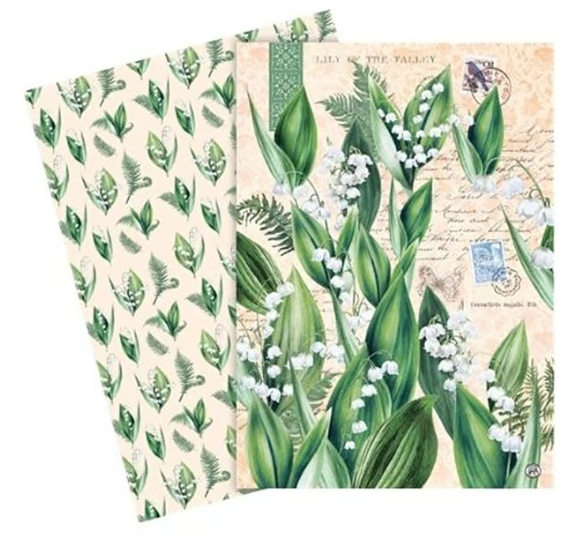 Stonewall Kitchen - Michel Design Works - Lily of the Valley Kitchen Towel Set of 2 - 830464