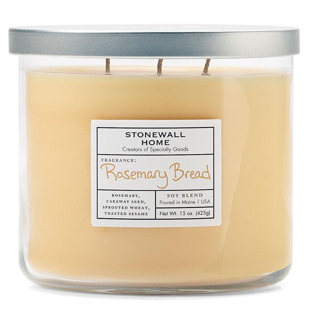 Stonewall Kitchen - Rosemary Bread - Bowl Candle 15 oz 651524 DISVEN
