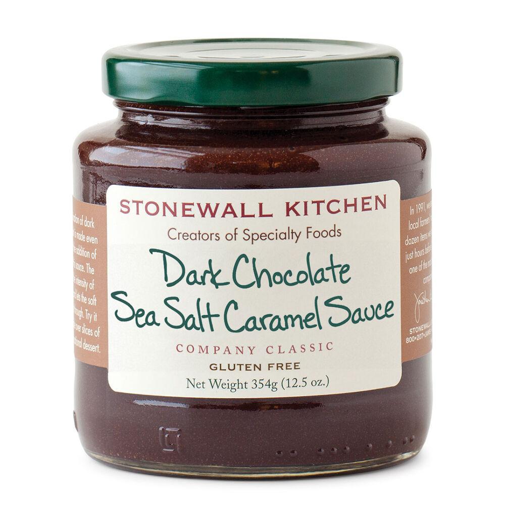 Stonewall Kitchen - Dark Chocolate Sea Salt Caramel Sauce 12.5 oz - 161018