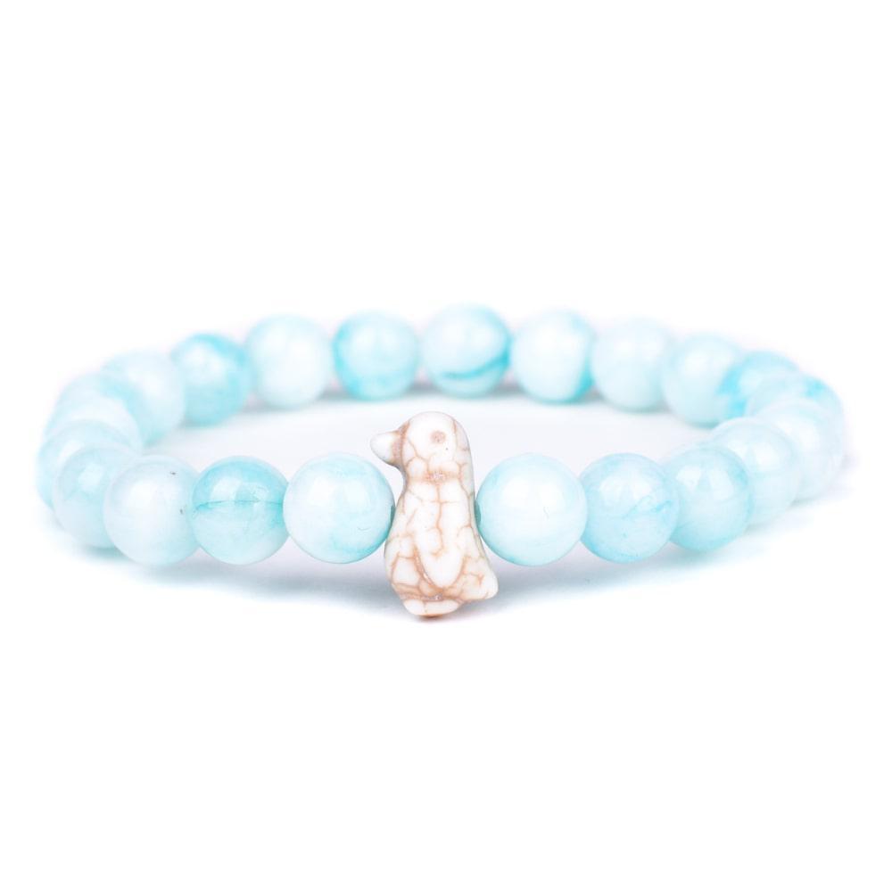 Fahlo - The Passage Bracelet - Tracks a Penguin - Sea Foam W-PASS-SEA