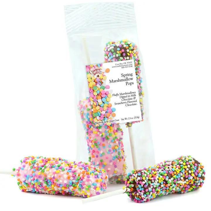 Cranberry Sweets & More - Spring Marshmallow Pops 2.5 oz (Seasonal) - WMM2SPR