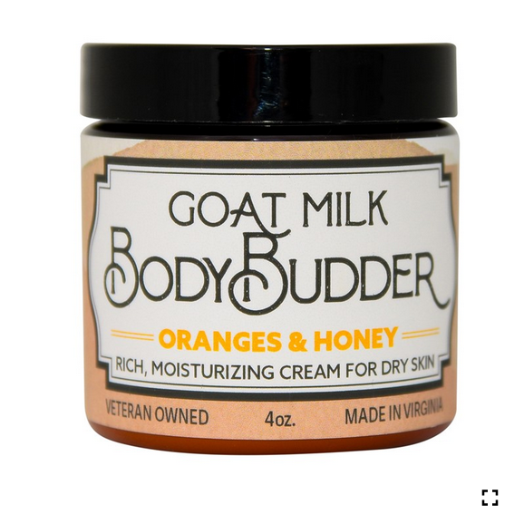 Bates Family Farm - 4oz Goat Milk Body Budders - Oranges and Honey