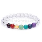 Friendly Crystals - 7 Chakra With Quartz BRC-P-7C-010