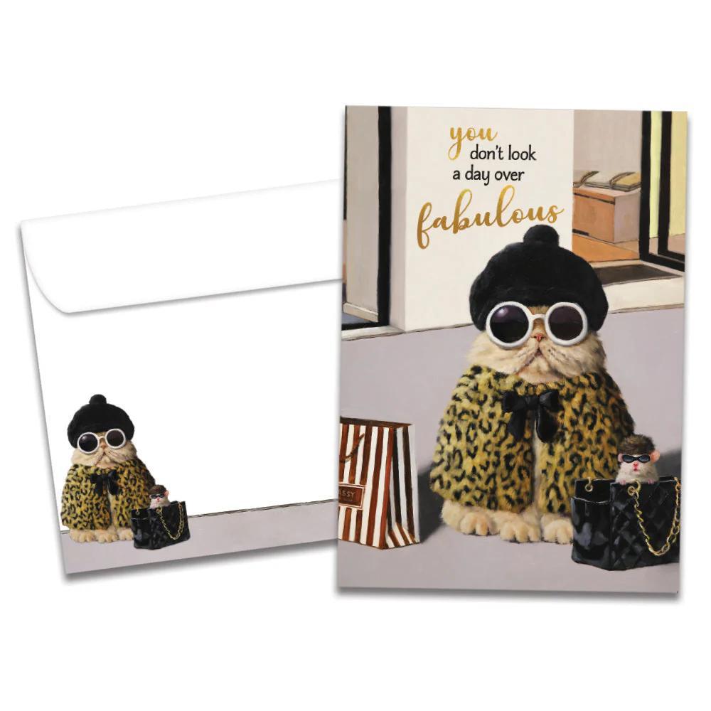 Tree-Free Greetings - Birthday Card - A Day Over Fabulous 22052