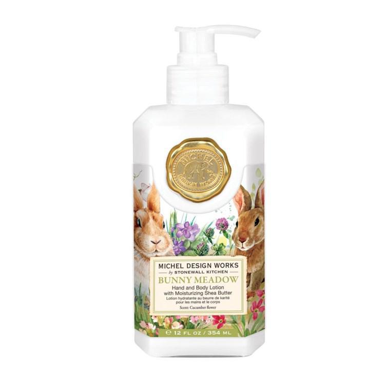 Stonewall Kitchen - Michel Design Works - Bunny Meadow Hand & Body Lotion 12 oz - 856382 DISVEN
