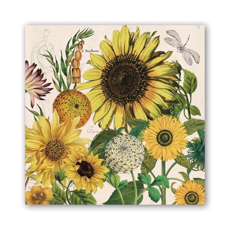 Stonewall Kitchen - Michel Design Works - Sunflower Luncheon Napkin - 817350 DISVEN