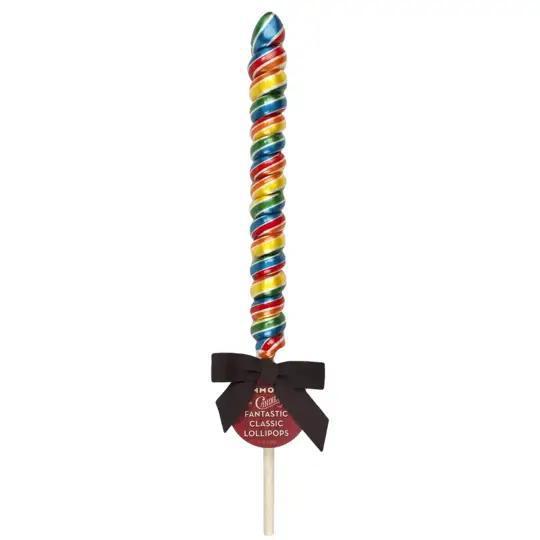 Hammond's Candies - Rainbow Blast Spiral Lollipop 2oz - LU08115