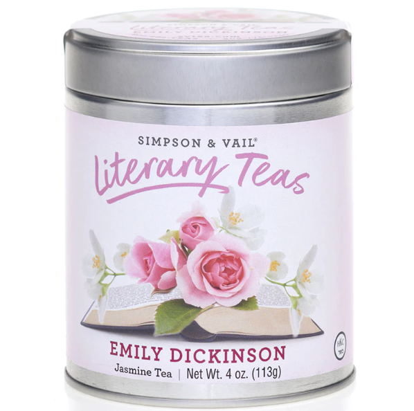 Simpson & Vail - Literary Tea - Emily Dickinson's Jasmine Tea Blend 4 oz