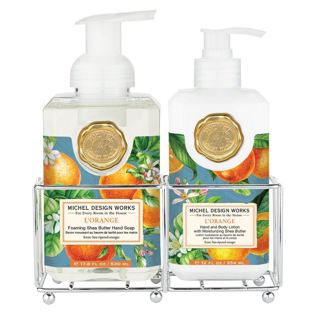 Stonewall Kitchen - Michel Design Works - L'Orange Hand Care Caddy 17.8 / 12 oz - 846437