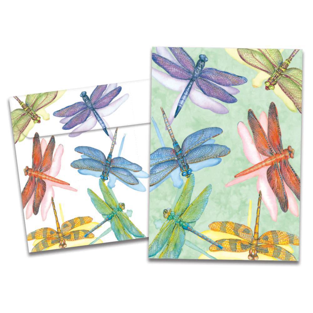 Tree-Free Greetings - All Occasion Card - Dragonflies 89000