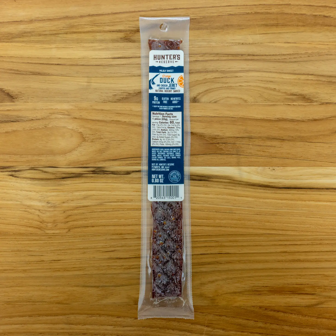 Hunter's Reserve - Duck .8 oz Jerky Strips DISCOSVF