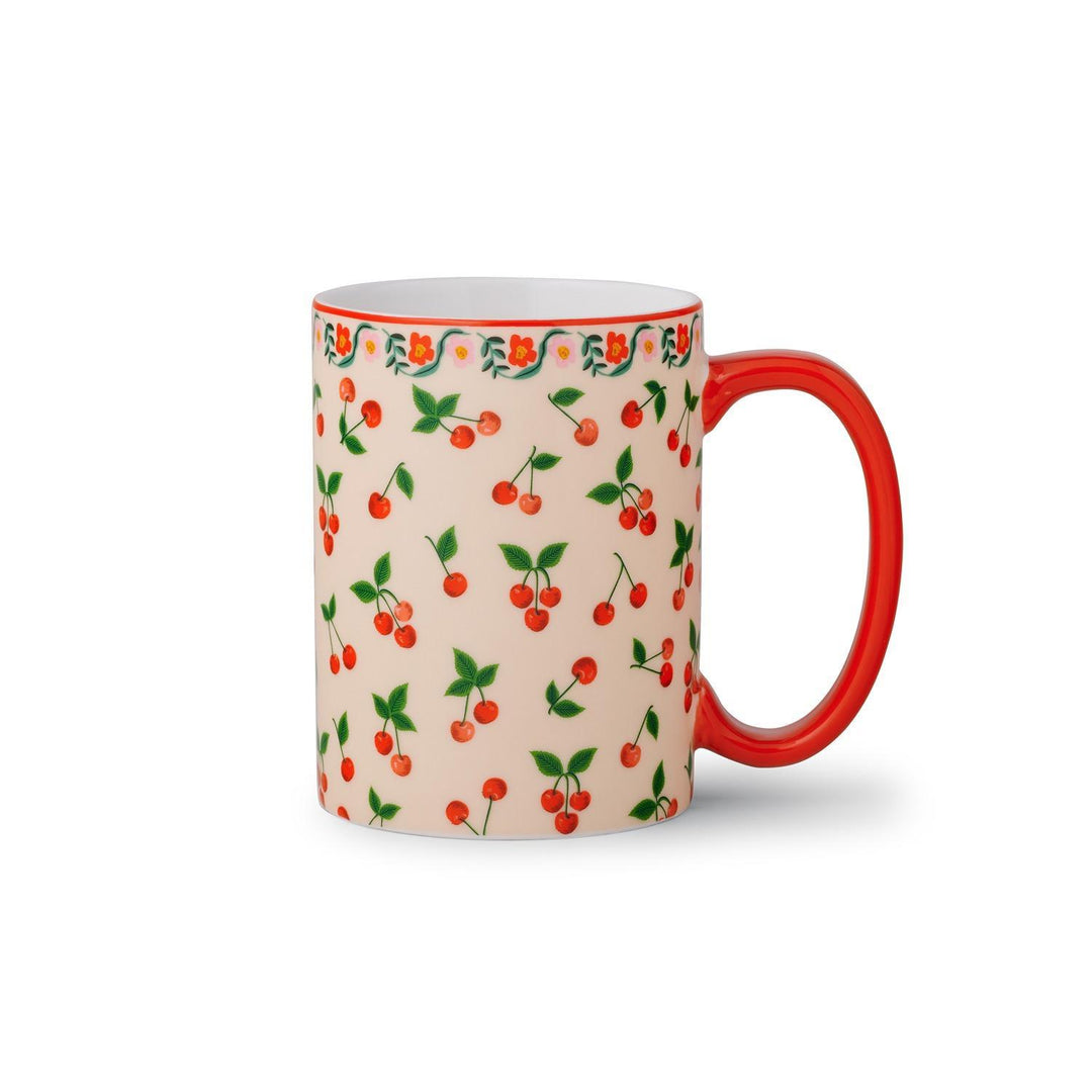 Rifle Paper Co. - Cherries Porcelain Mug - MUG016
