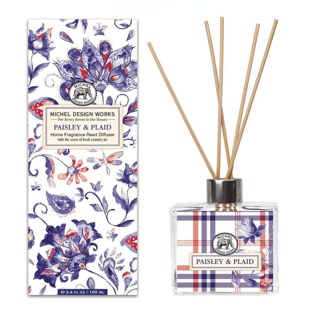 Michel Design Works - Paisley & Plaid Home Fragrance Spray HFS373 DISSVF
