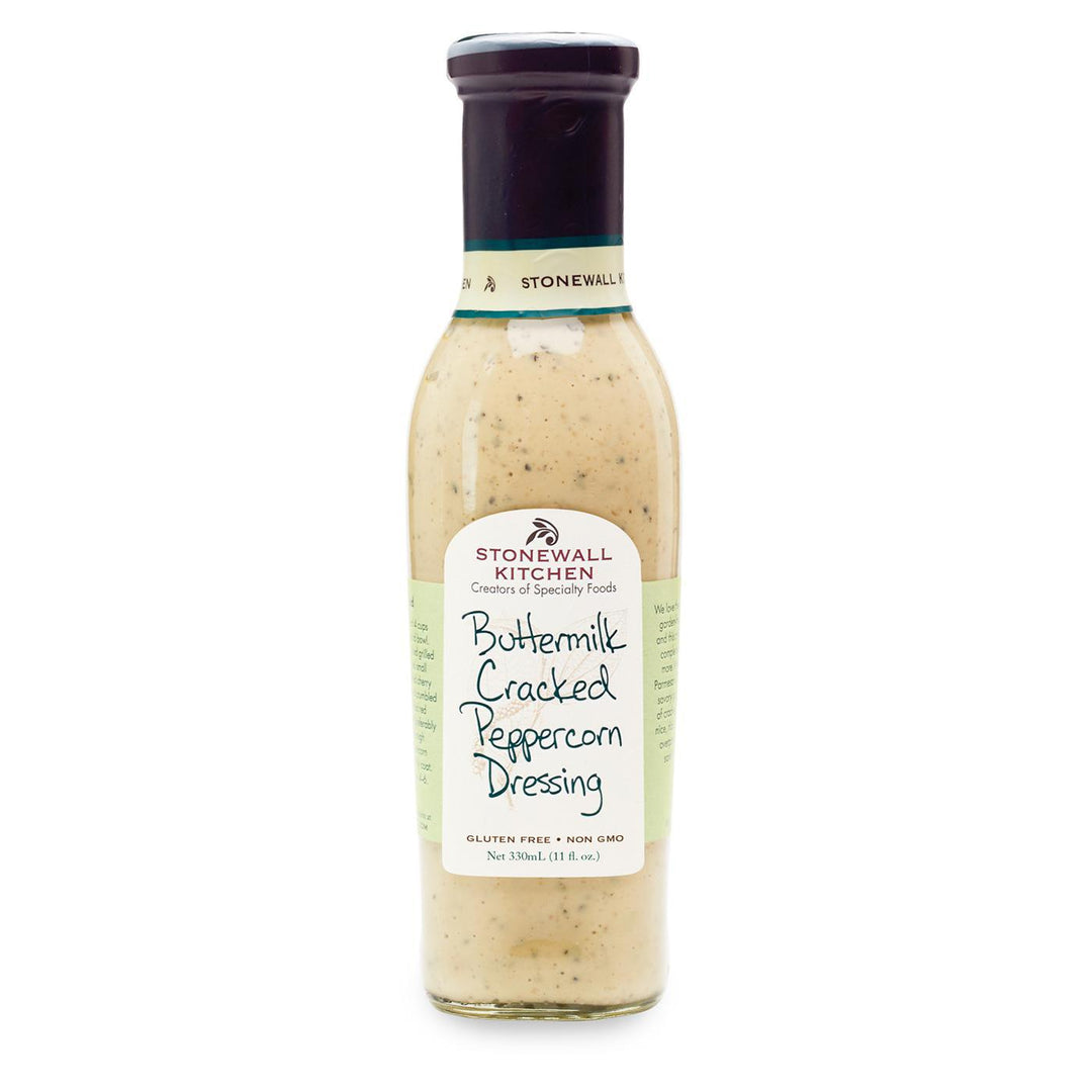 Stonewall Kitchen Buttermilk Cracked Peppercorn Dressing 11 fl oz Bottle 141137 DISSVF