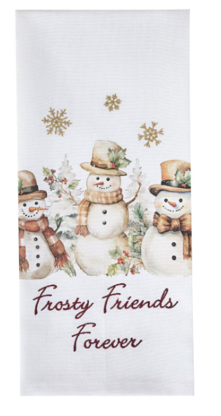 Park Designs Frosty Friends Forever Dishtowel - 7499-338