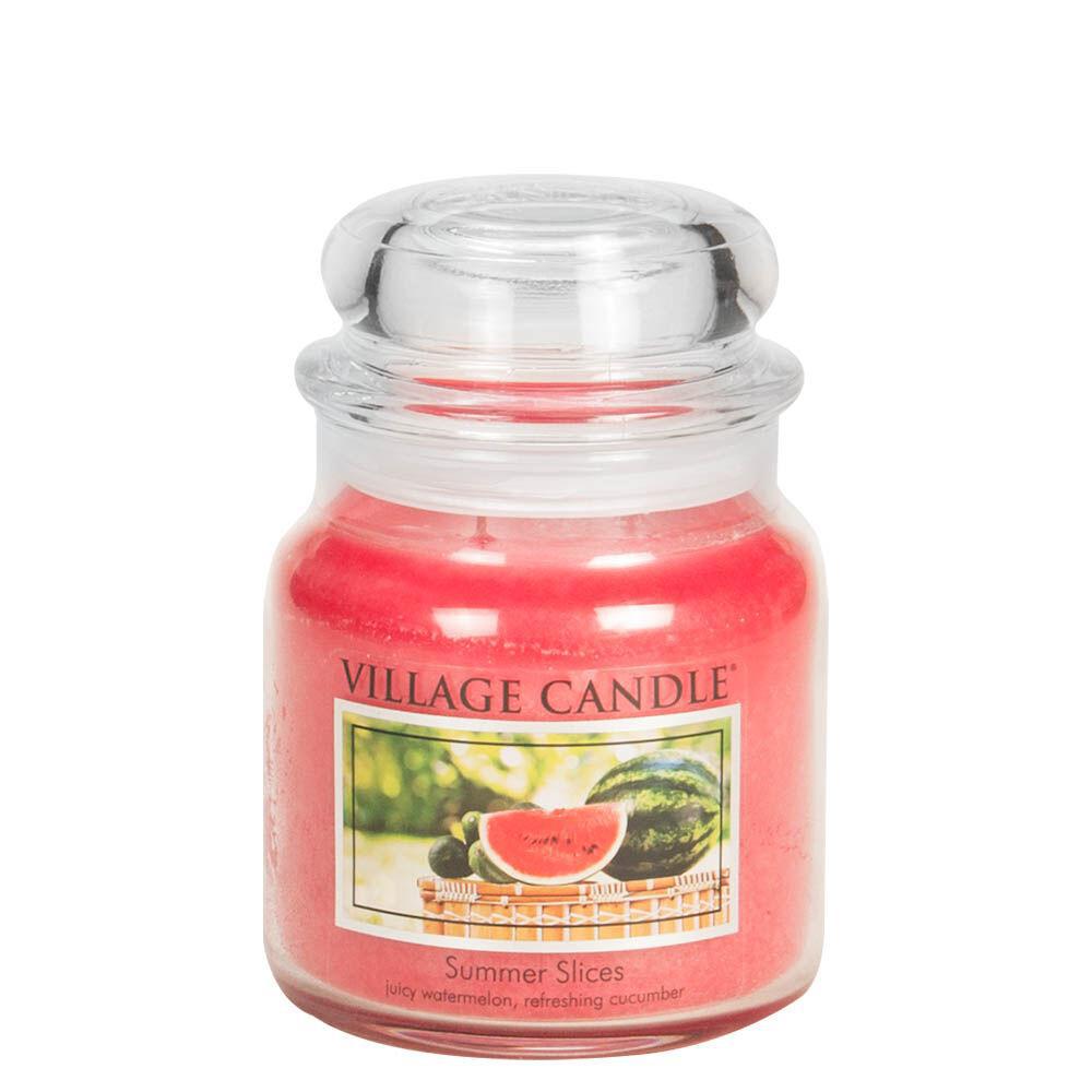 Stonewall Kitchen - Village Candle Summer Slices - Medium Apothecary 13.75 oz Jar 4160009 DISSVF
