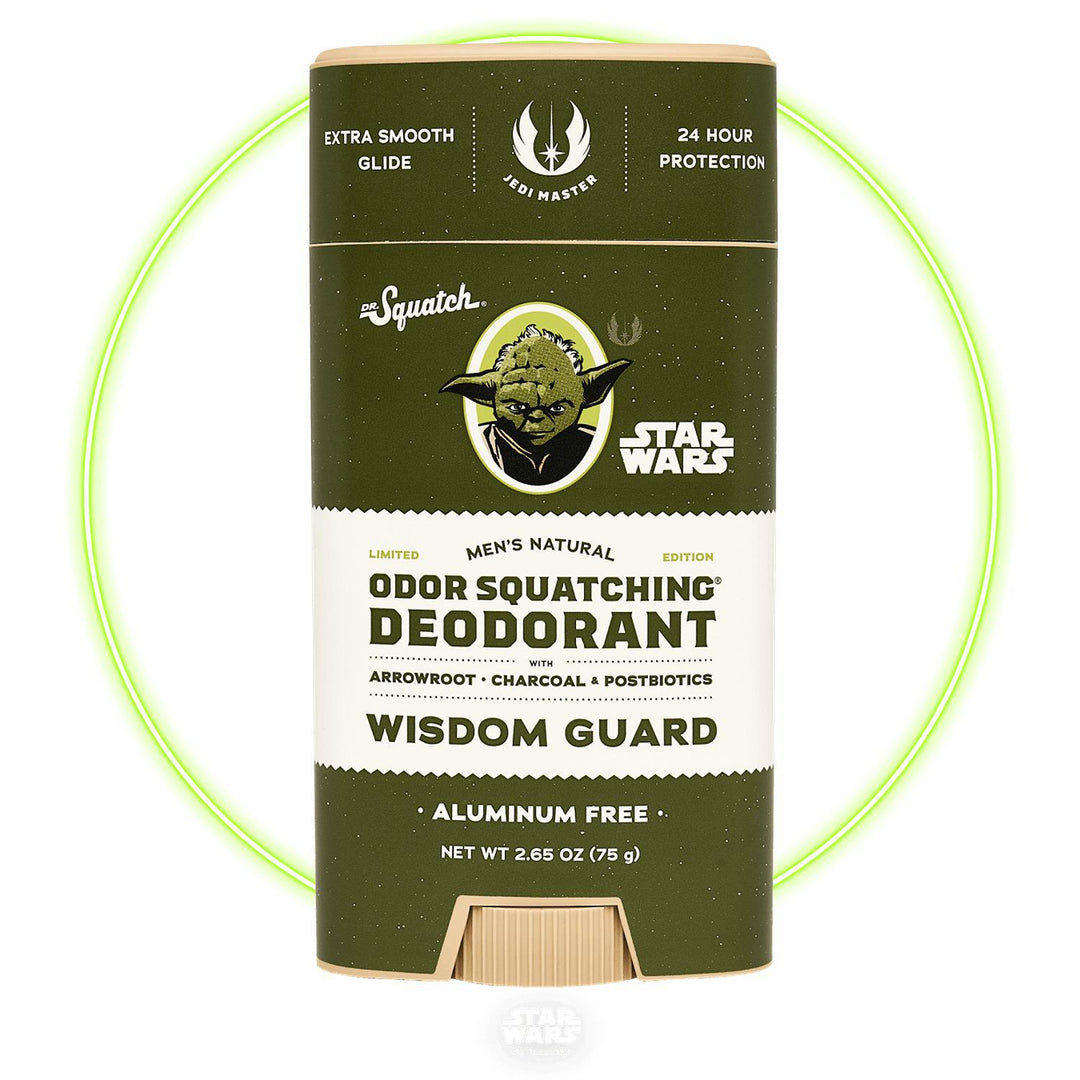Dr. Squatch - Star Wars - Wisdom Guard Deodorant 2.65 oz - WH-DEO-WDG-01
