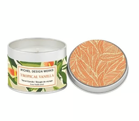 Stonewall Kitchen - Michel Design Works - Tropical Vanilla Travel Candle - 849467