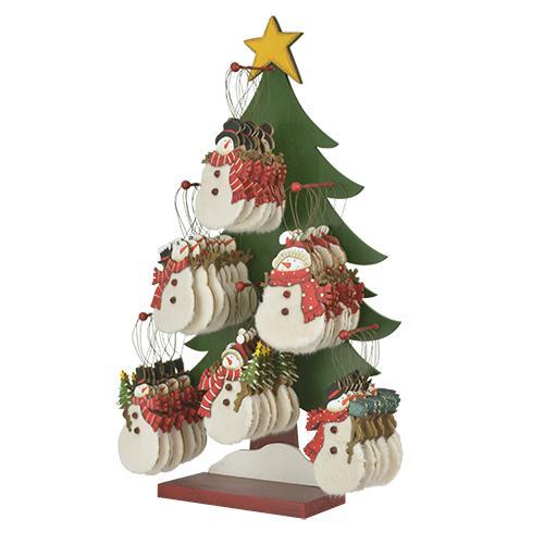 RCS - Assorted Snowman Ornaments - 89645