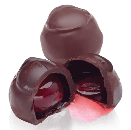 Abdallah Candies - Cherry Cordials - Dark Chocolate 2860 ( GF )