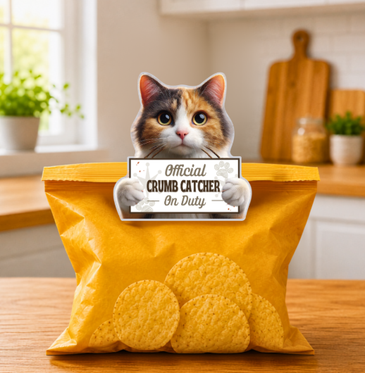 E&S Pets - Calico Cat - Chip Clip - 249-2