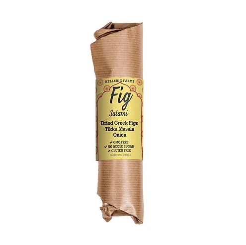 Hellenic Farms - Fig Salami W/ Tikka Masala and Onion Vegan 6.4 oz - 801-2Z4O0