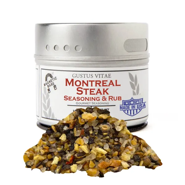 Gustus Vitae Montreal Steak Seasoning  Tin