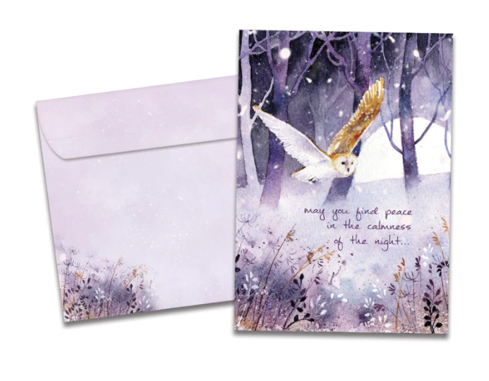 Tree-Free Greetings - Solstice - Owl Calmness - 22156