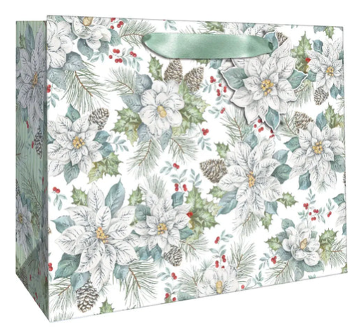 Jillson & Roberts - Large Tote - Snowdrift Floral - XLT795