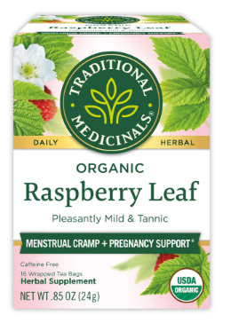 Traditional Medicinals - Raspberry Leaf Tea 26 Bags - 1736