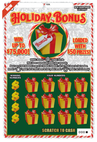 Scratch - $5 - Holiday Bonus - 1679