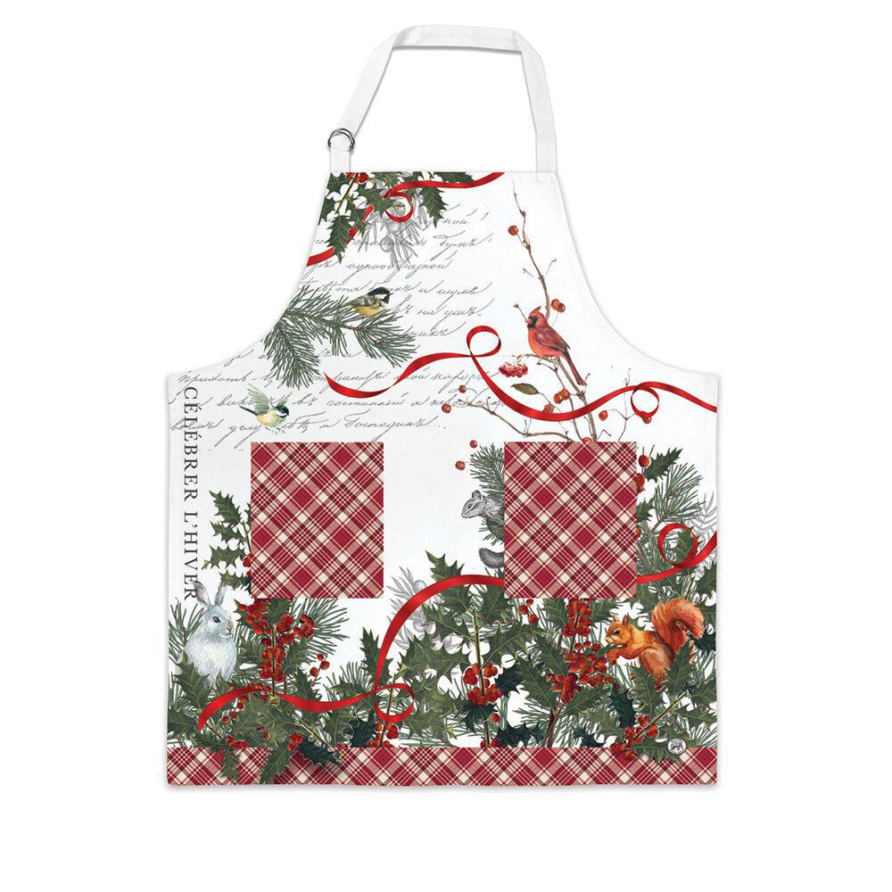 Stonewall Kitchen - Michel Design Works - Winter Woodland Chef Apron - 811425 DISVEN