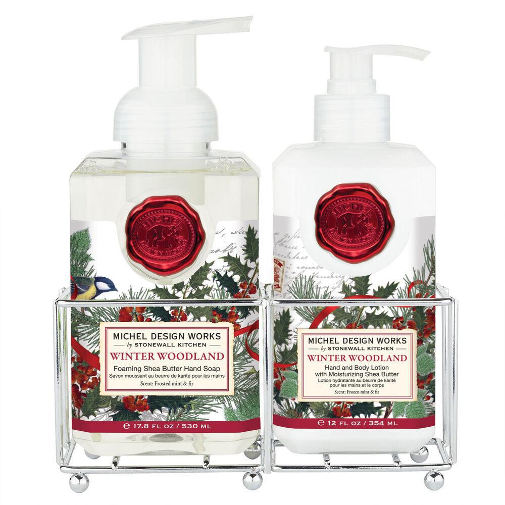 Stonewall Kitchen - Michel Design Works - Winter Woodland Hand Care Caddy - 846425 DISVEN